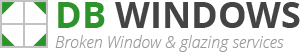 Mitcham Broken Window Logo